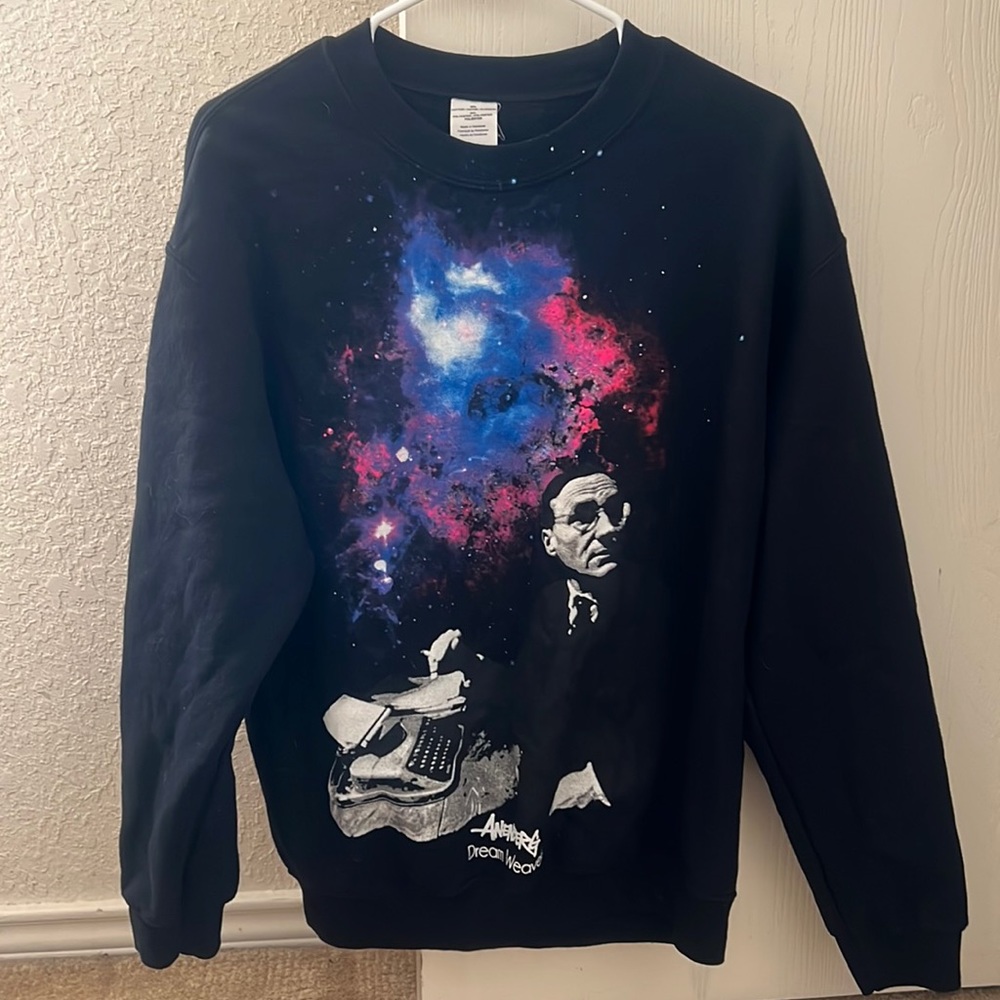 Vintage Anenberg Dream Weaver Black Galaxy Sweatshirt